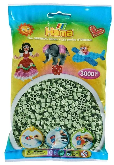 Hama Fuse Beads - Eucalyptus 3000pcs.